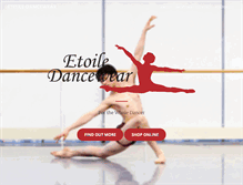 Tablet Screenshot of etoiledancewear.com